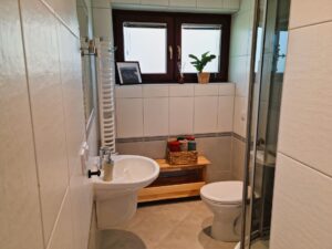 łazienka z prysznicem